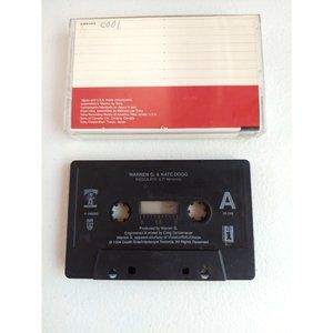 Warren G. & Nate Dogg ‎Regulate Cassette Tape Single Above The Rim Rap Hip Hop